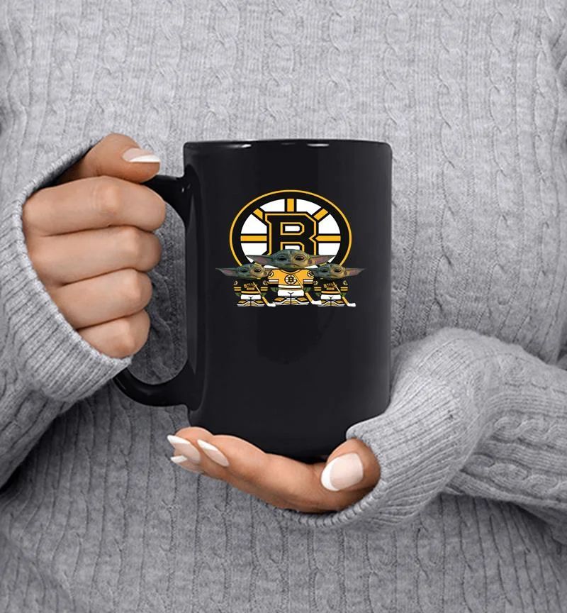 Boston Bruins Yoda Player Mug Boston Bruins Yoda Player Mug