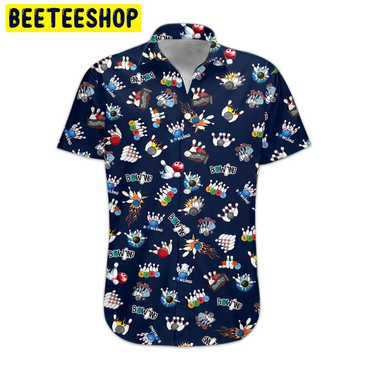 Bowling 3D All Over Printed Trending Hawaiian Shirt Bowling 3D All Over Printed Trending Hawaiian Shirt