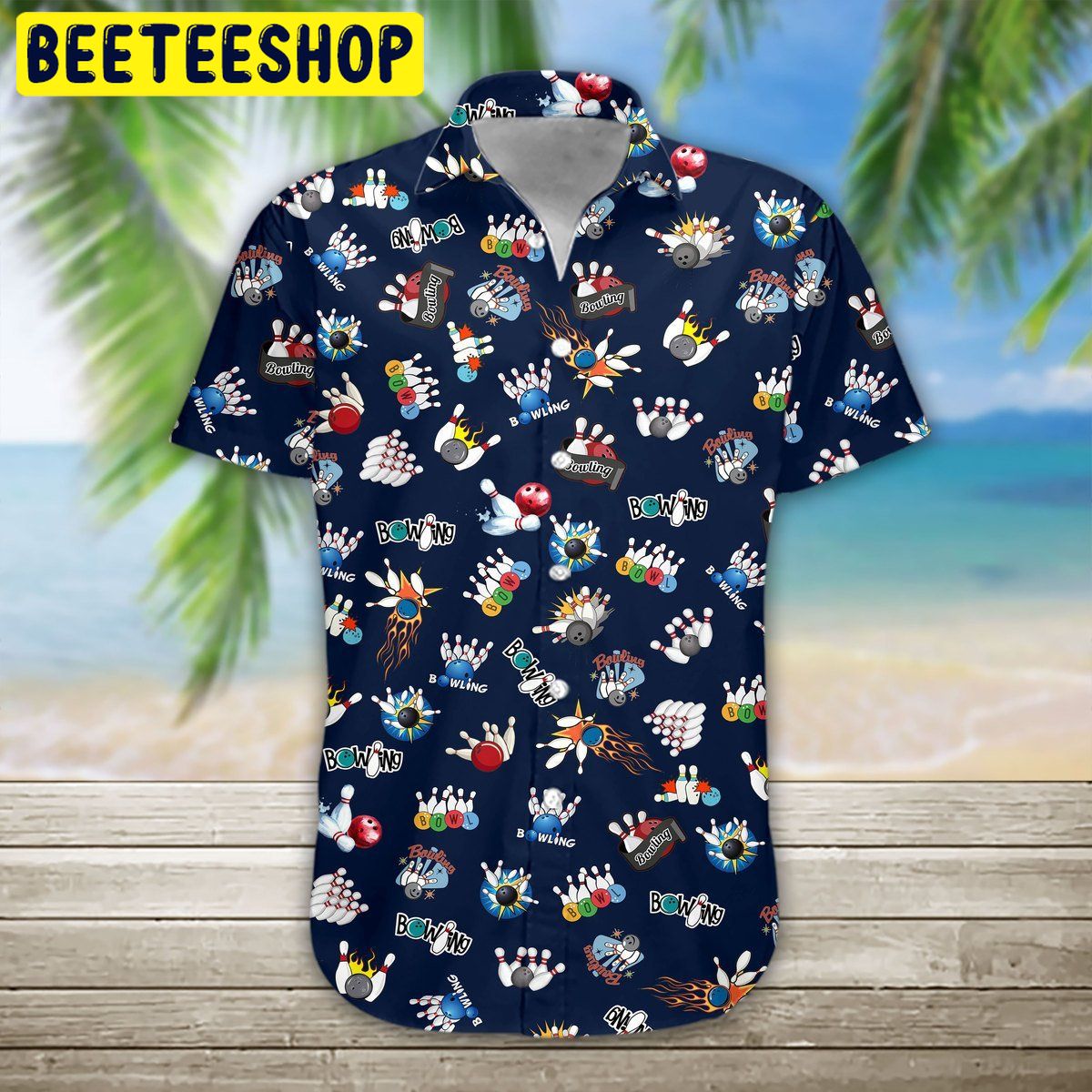 Bowling 3D All Over Printed Trending Hawaiian Shirt Bowling 3D All Over Printed Trending Hawaiian Shirt