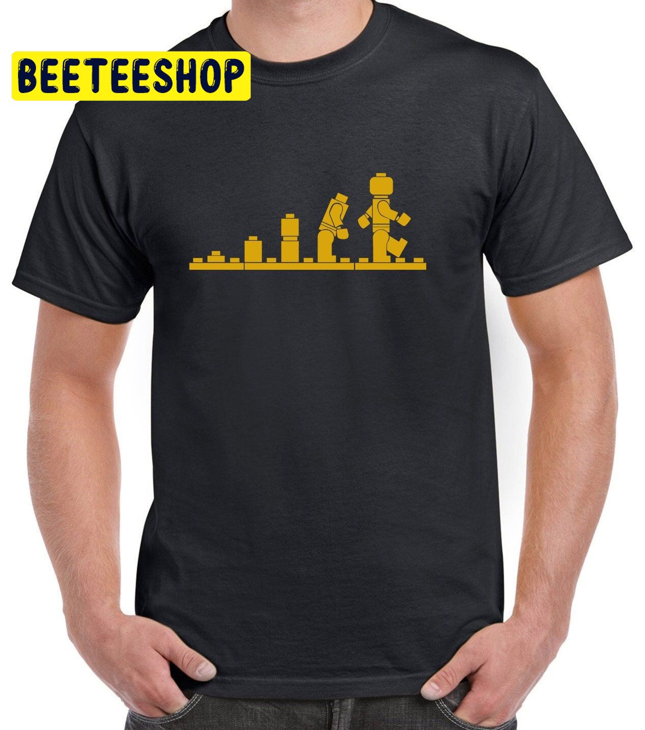 Bricks Evolution Retro Trending Unisex Shirt Bricks Evolution Retro Trending Unisex Shirt