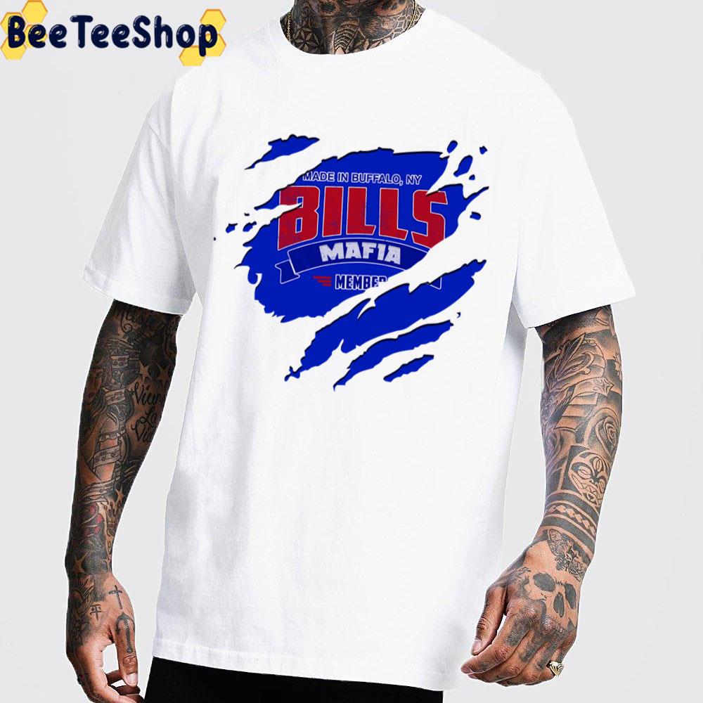 Buffalo Bills Mafia Member Buffalo Bills Nfl Football Trending Unisex T-Shirt Buffalo Bills Mafia Member Buffalo Bills Nfl Football Trending Unisex T-Shirt