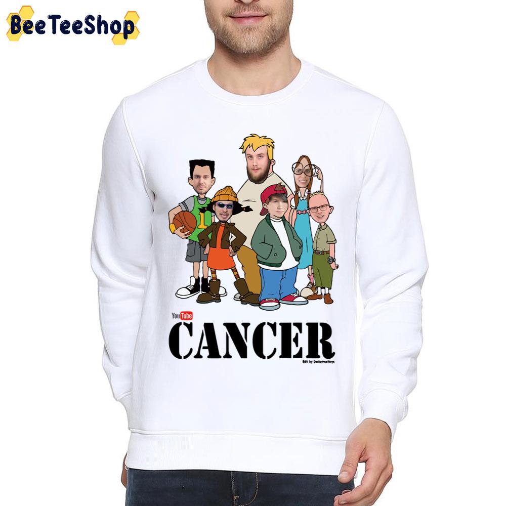 Cancer Crew Funny Characters Trending Unisex T-Shirt Cancer Crew Funny Characters Trending Unisex T-Shirt