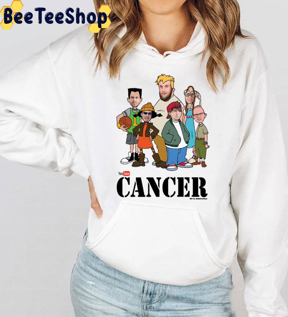 Cancer Crew Funny Characters Trending Unisex T-Shirt Cancer Crew Funny Characters Trending Unisex T-Shirt