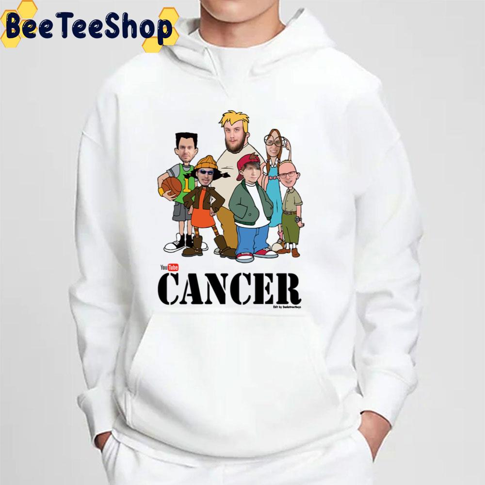Cancer Crew Funny Characters Trending Unisex T-Shirt Cancer Crew Funny Characters Trending Unisex T-Shirt