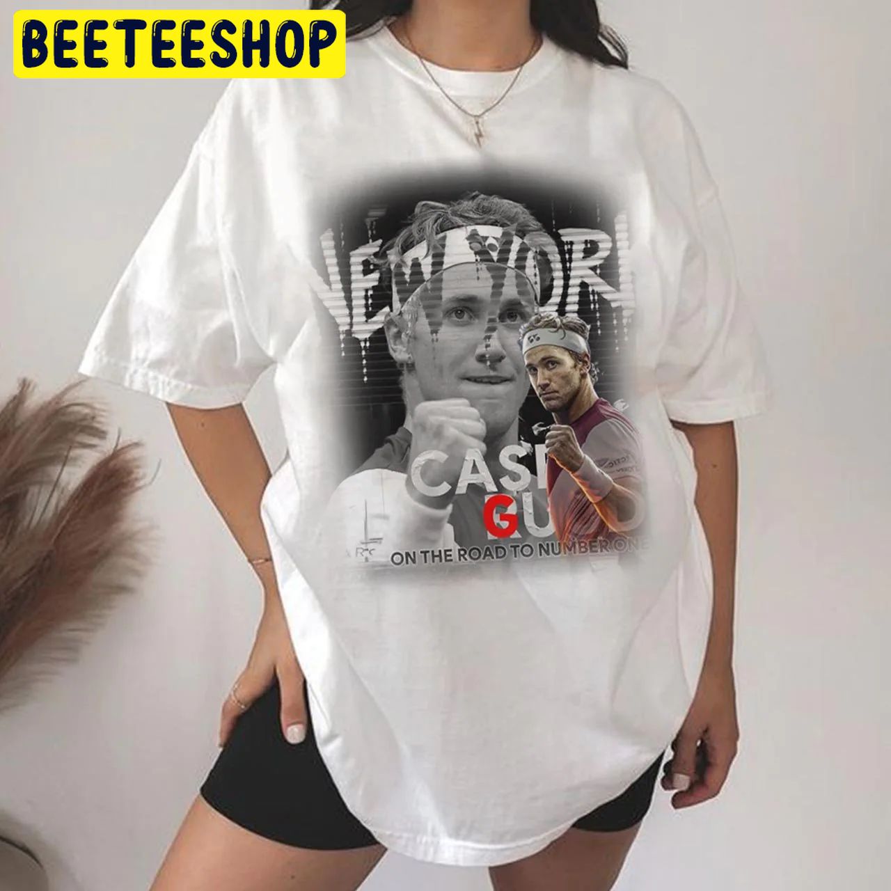 Casper Ruud 2022 Us Open Quarter Final Tennis Trending Unsiex Shirt Casper Ruud 2022 Us Open Quarter Final Tennis Trending Unsiex Shirt