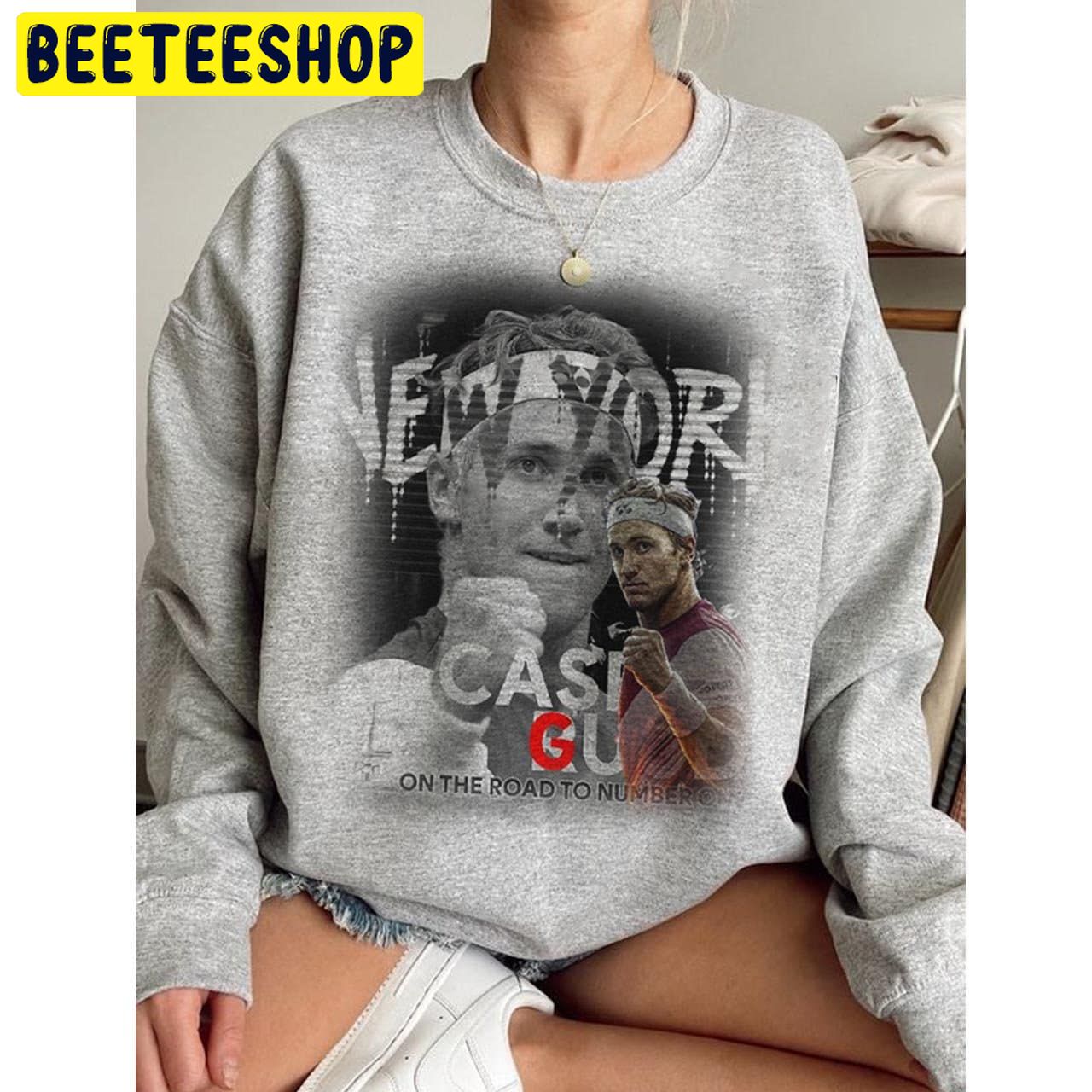 Casper Ruud 2022 Us Open Quarter Final Tennis Trending Unsiex Shirt Casper Ruud 2022 Us Open Quarter Final Tennis Trending Unsiex Shirt