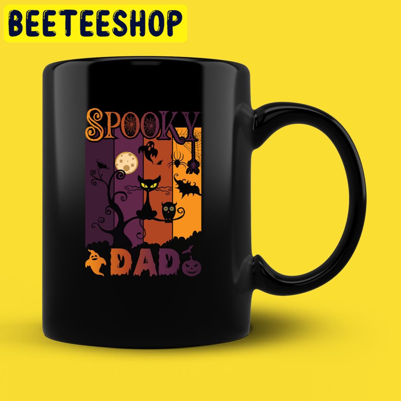 Cat DadSpooky Dad Halloween Trending Unisex T-Shirt Cat DadSpooky Dad Halloween Trending Unisex T-Shirt