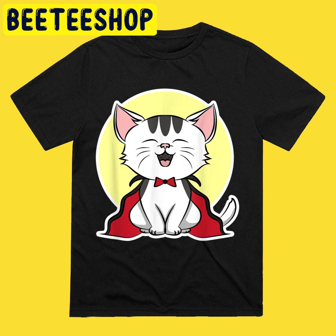 Cat Disguised As A Vampire For Cat Lover Halloween Trending Unisex T-Shirt Cat Disguised As A Vampire For Cat Lover Halloween Trending Unisex T-Shirt