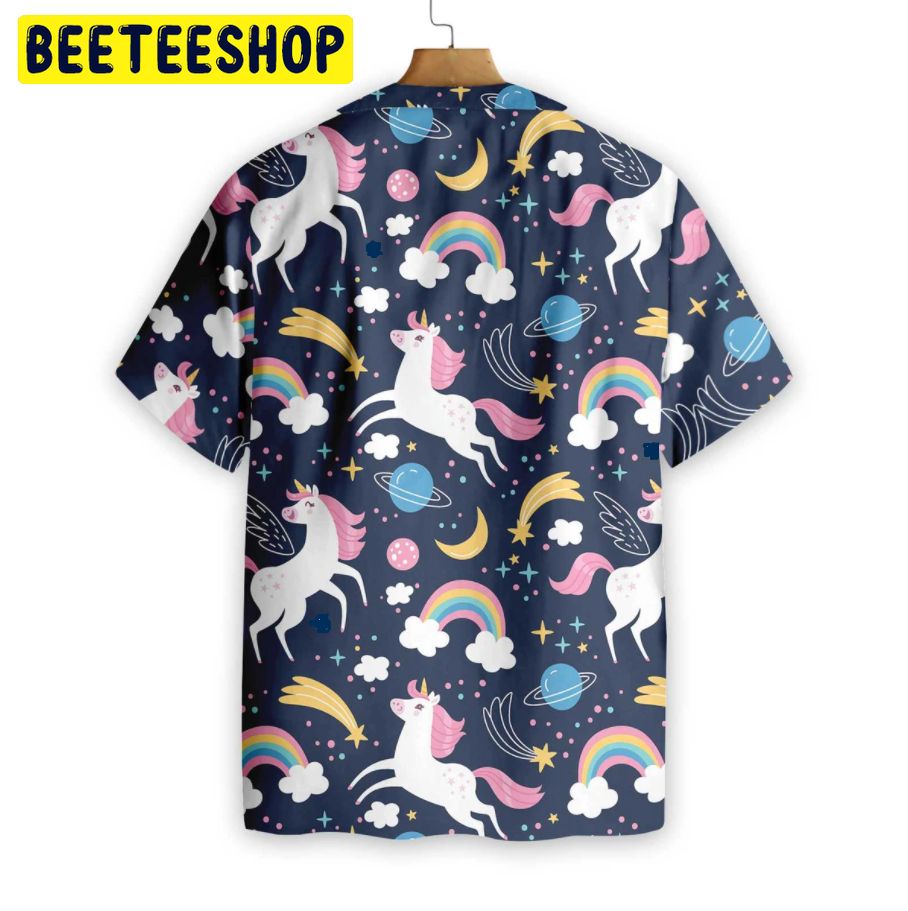 Cheerful Unicorn Trending Hawaiian Shirt Cheerful Unicorn Trending Hawaiian Shirt