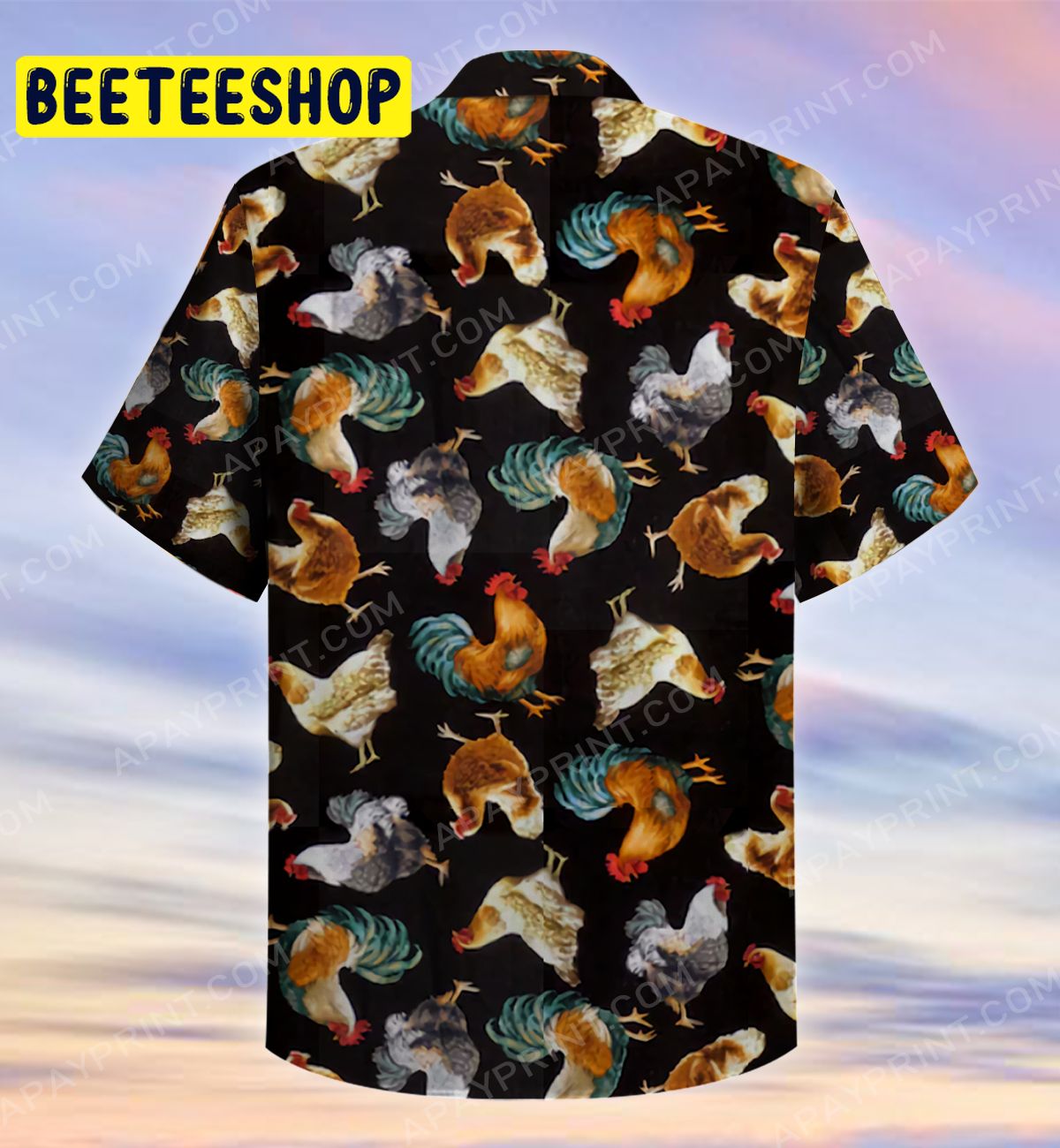 Chicken Trending Hawaiian Shirt Chicken Trending Hawaiian Shirt