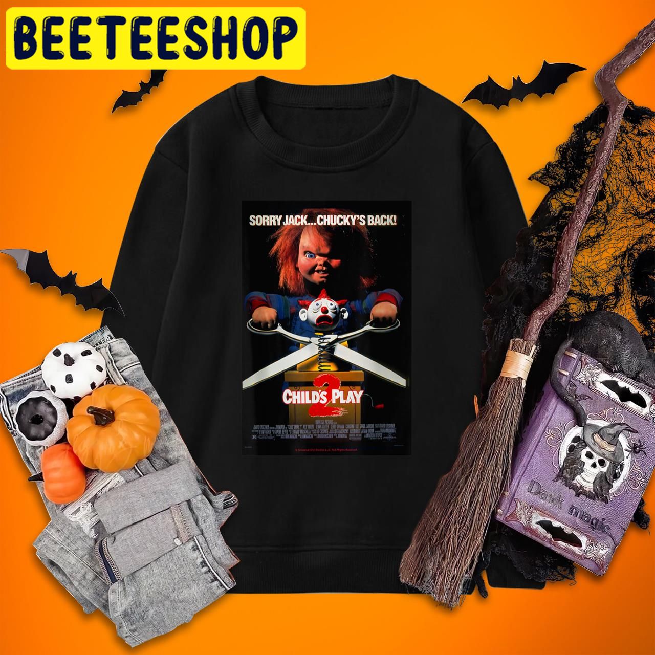 Child's Play Chucky Child's Play 2 Guess Who's Back Halloween Trending Unisex T-Shirt Child's Play Chucky Child's Play 2 Guess Who's Back Halloween Trending Unisex T-Shirt