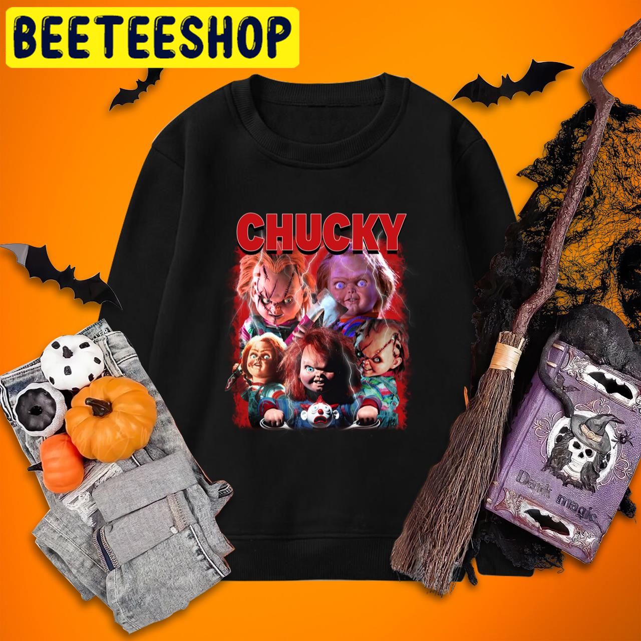 Child's Play Chucky Horror Chucky Essential Halloween Trending Unisex T-Shirt Child's Play Chucky Horror Chucky Essential Halloween Trending Unisex T-Shirt