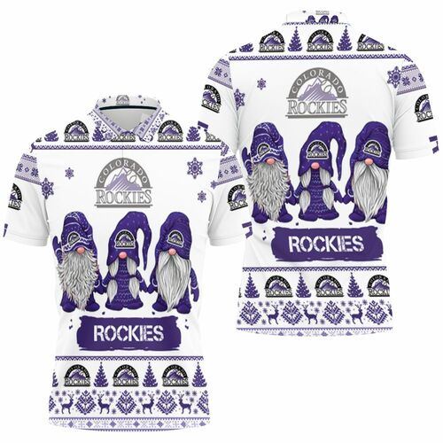 Christmas Gnomes Colorado Rockies Ugly Sweatshirt Christmas 3d 3D All Over Print Polo Shirt Christmas Gnomes Colorado Rockies Ugly Sweatshirt Christmas 3d 3D All Over Print Polo Shirt