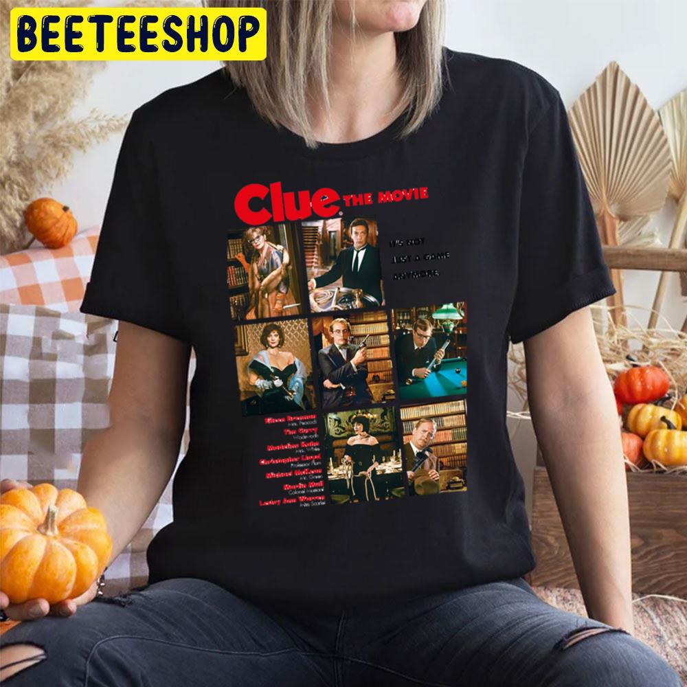 Clue 1985 Characters Halloween Trending Unisex T-Shirt Clue 1985 Characters Halloween Trending Unisex T-Shirt