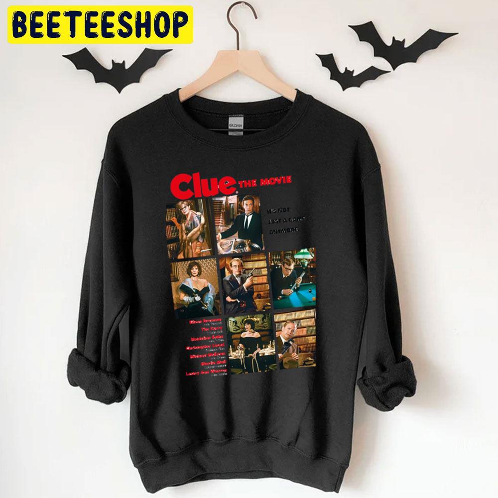 Clue 1985 Characters Halloween Trending Unisex T-Shirt Clue 1985 Characters Halloween Trending Unisex T-Shirt