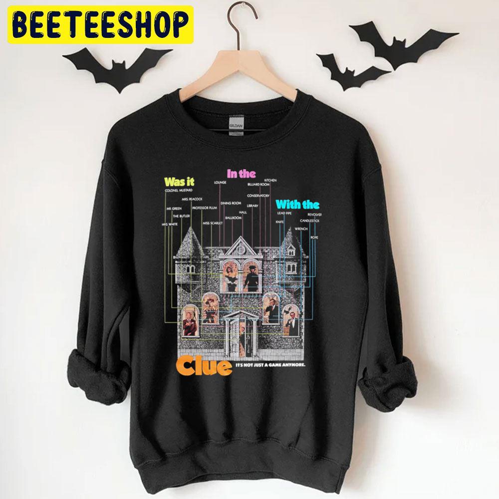 Clue (1985) It's Not Just A Game Anymore Halloween Trending Unisex T-Shirt Clue (1985) It's Not Just A Game Anymore Halloween Trending Unisex T-Shirt