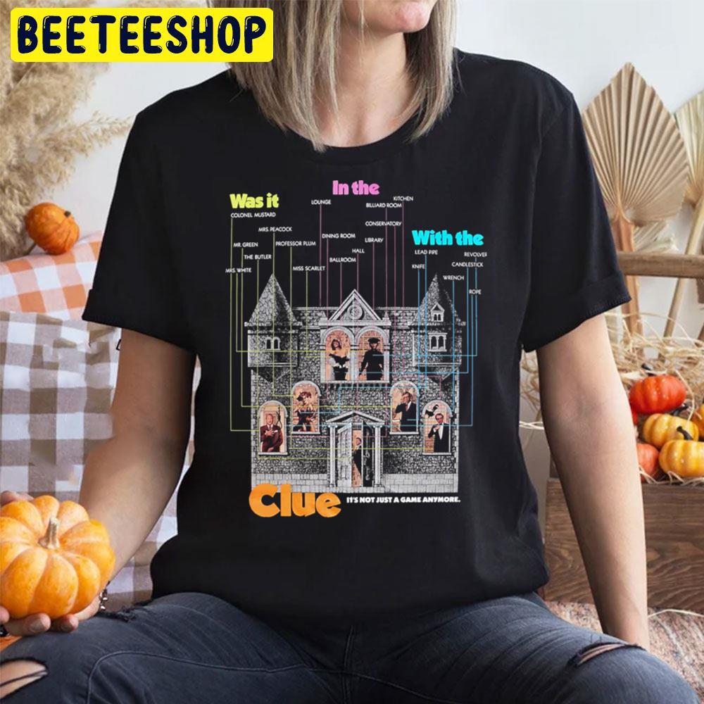 Clue (1985) It's Not Just A Game Anymore Halloween Trending Unisex T-Shirt Clue (1985) It's Not Just A Game Anymore Halloween Trending Unisex T-Shirt