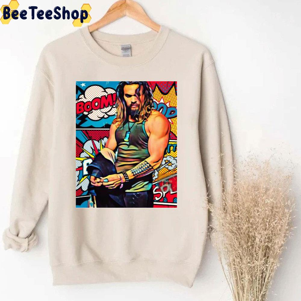 Comic Style Jaeson Momoa Sexy Man Trending Unisex Sweatshirt Comic Style Jaeson Momoa Sexy Man Trending Unisex Sweatshirt