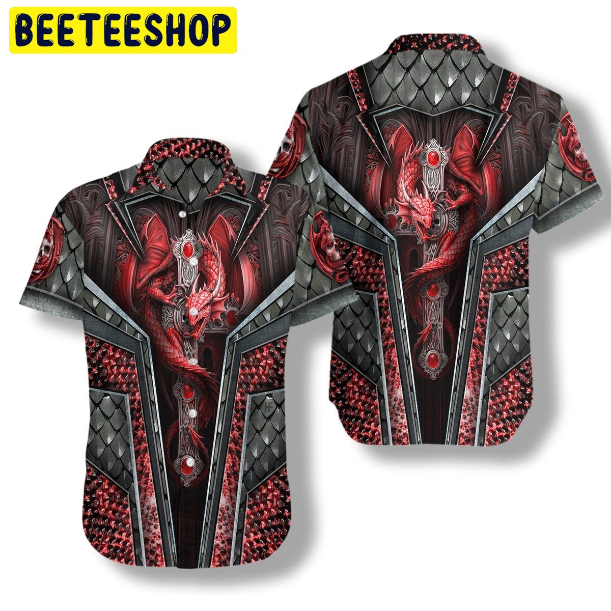 Cool Dragon Trending Hawaiian Shirt Cool Dragon Trending Hawaiian Shirt