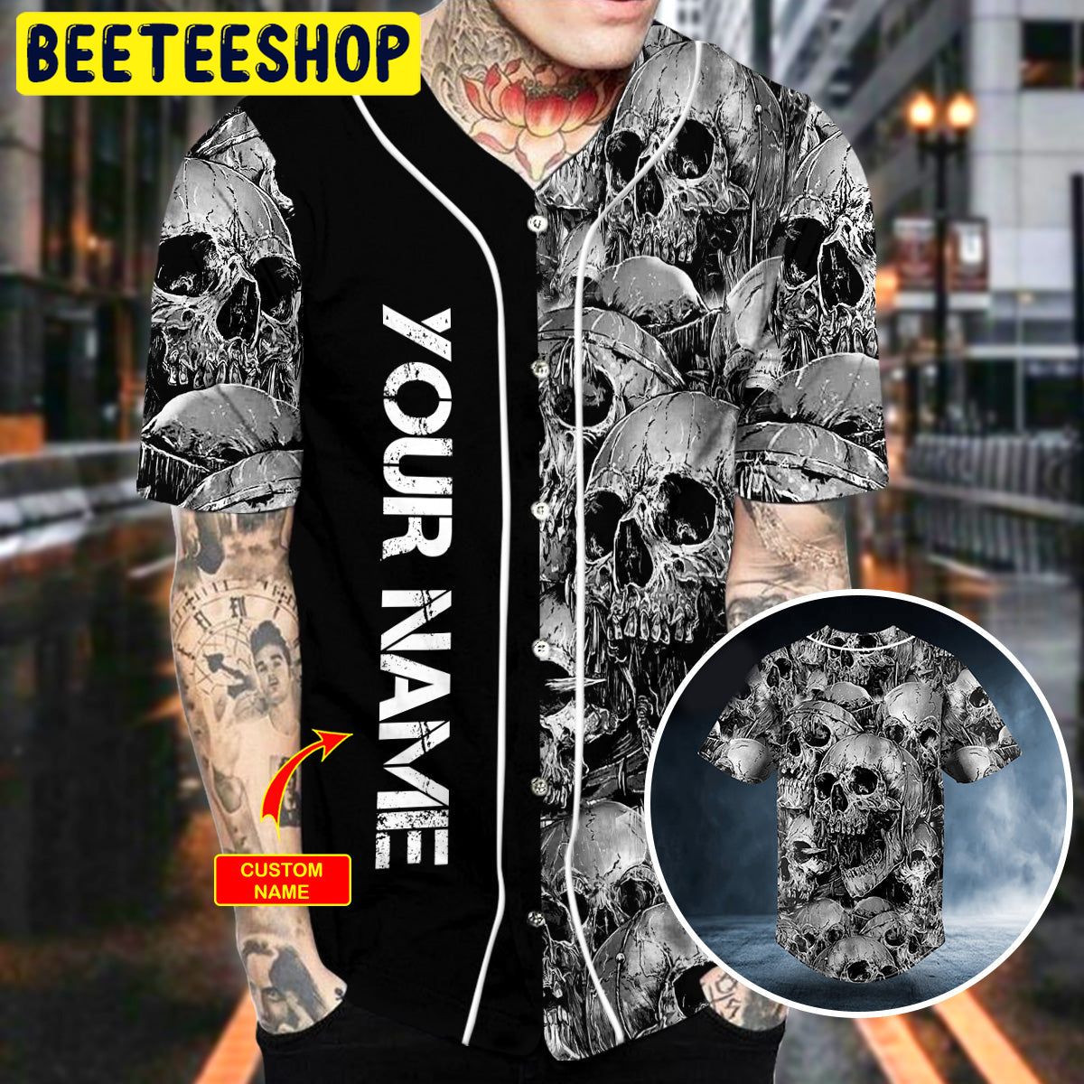 Crack Liquid Skull Custom Trending Baseball Jersey Crack Liquid Skull Custom Trending Baseball Jersey