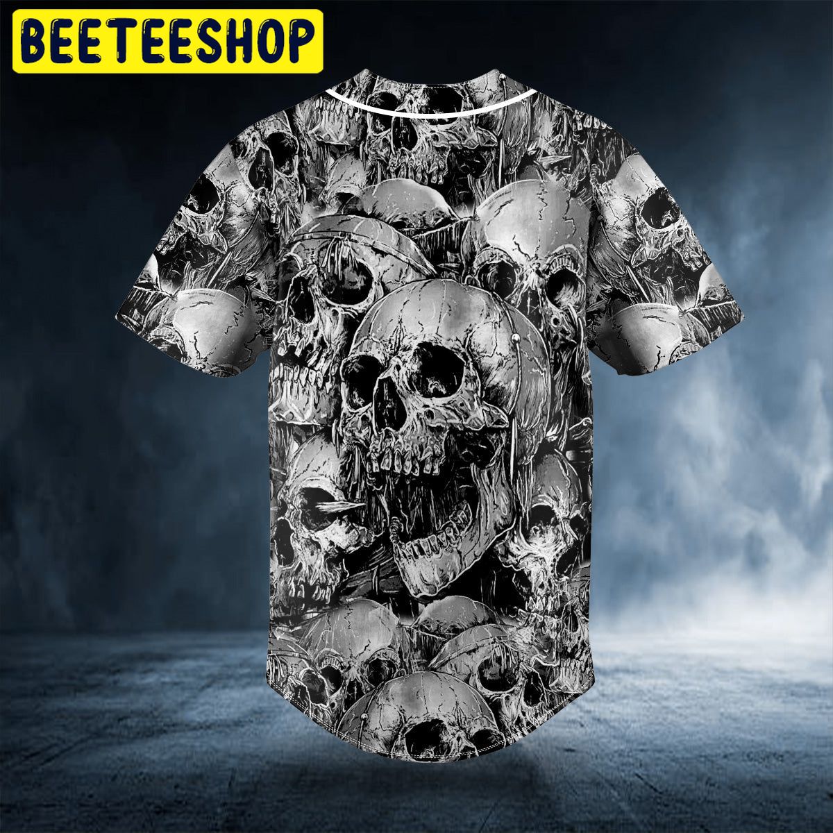 Crack Liquid Skull Custom Trending Baseball Jersey Crack Liquid Skull Custom Trending Baseball Jersey