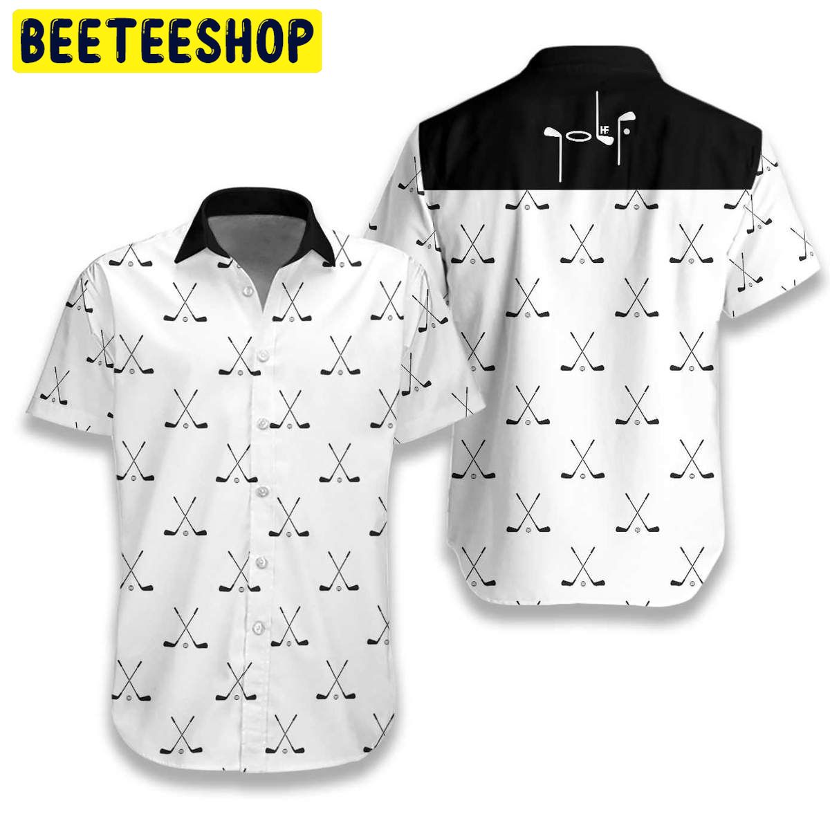 Cross Golf Clubs Pattern Trending Hawaiian Shirt Cross Golf Clubs Pattern Trending Hawaiian Shirt