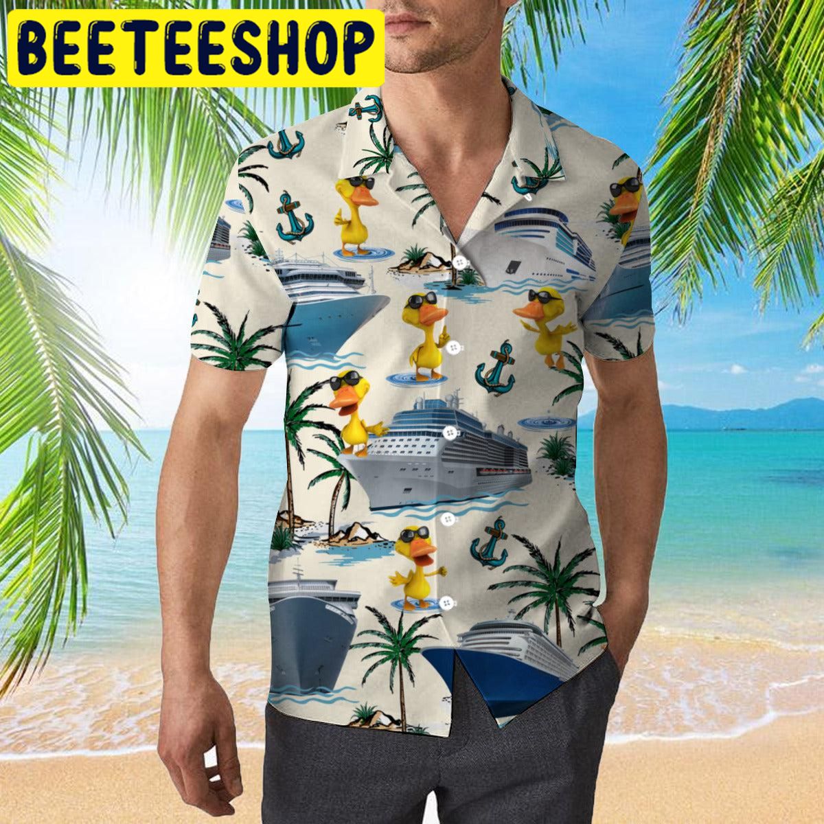Cruising Duck Hawaiian Shirt Cruising Duck Hawaiian Shirt
