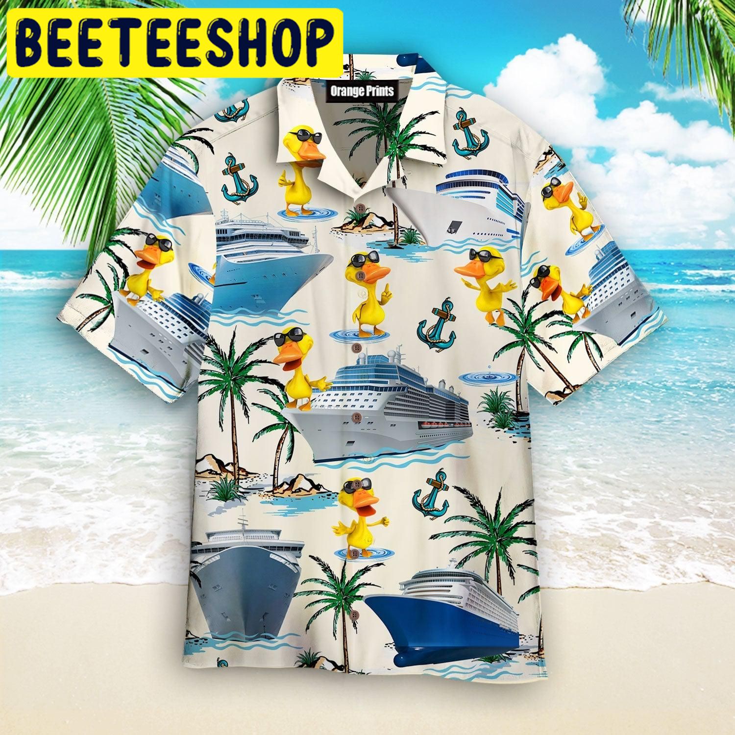 Cruising Duck Hawaiian Shirt Cruising Duck Hawaiian Shirt