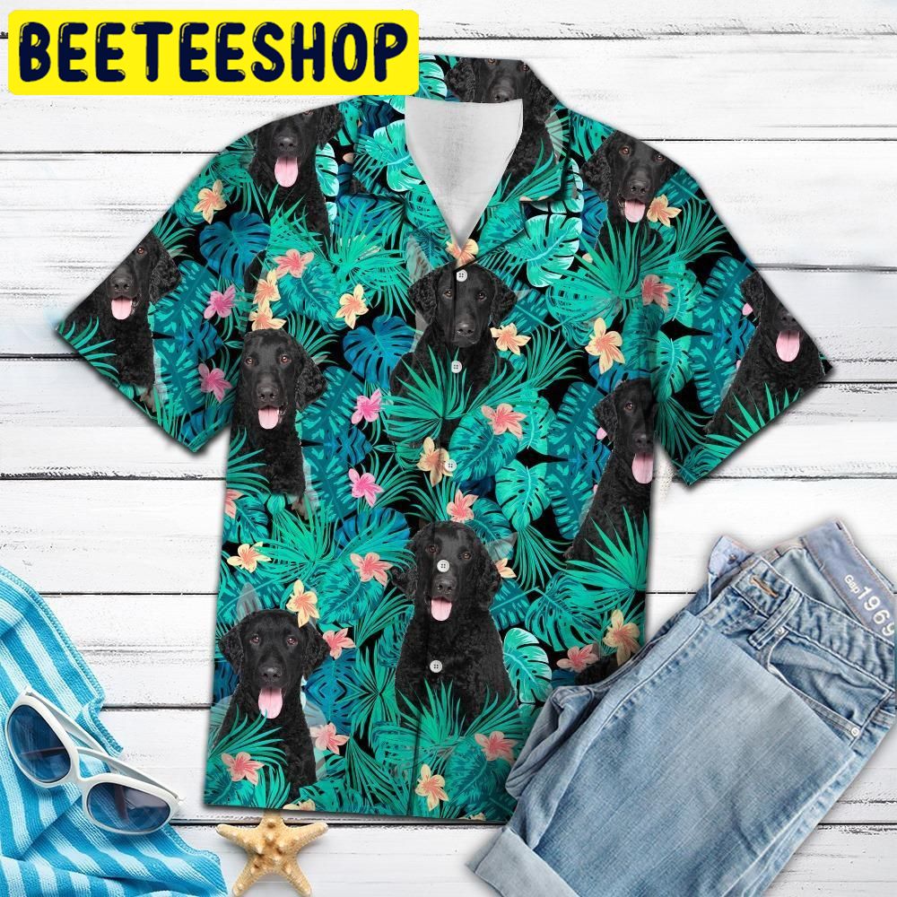 Curly Coated Hawaiian Shirt Curly Coated Hawaiian Shirt