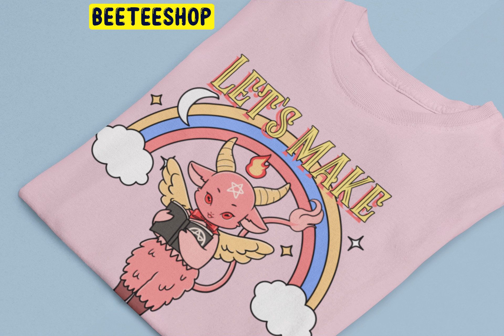 Cute Baphomet Demon Kawaii Satan Trending Unisex Shirt Cute Baphomet Demon Kawaii Satan Trending Unisex Shirt