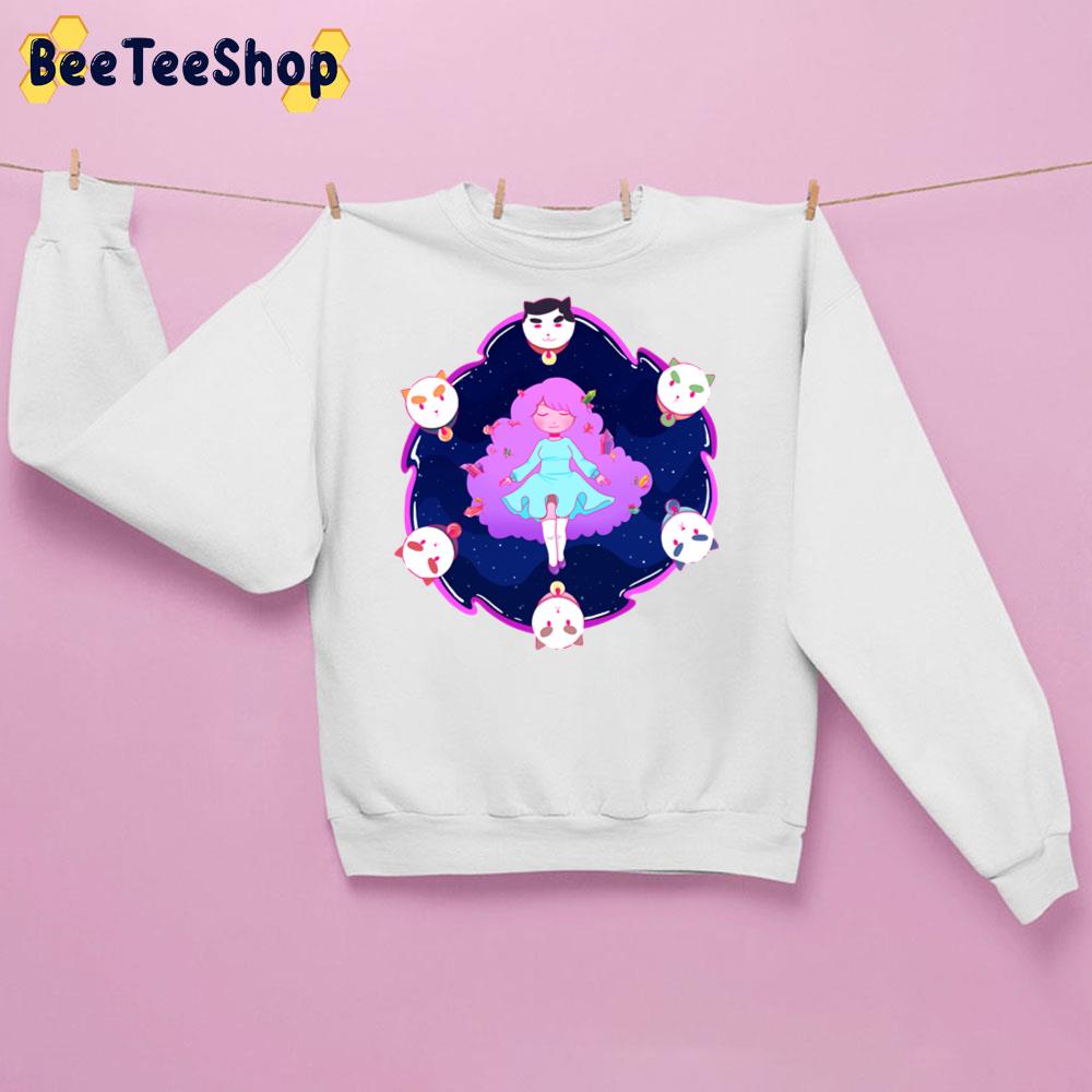 Cute Bee And Puppycat Trending Unisex Sweatshirt Cute Bee And Puppycat Trending Unisex Sweatshirt