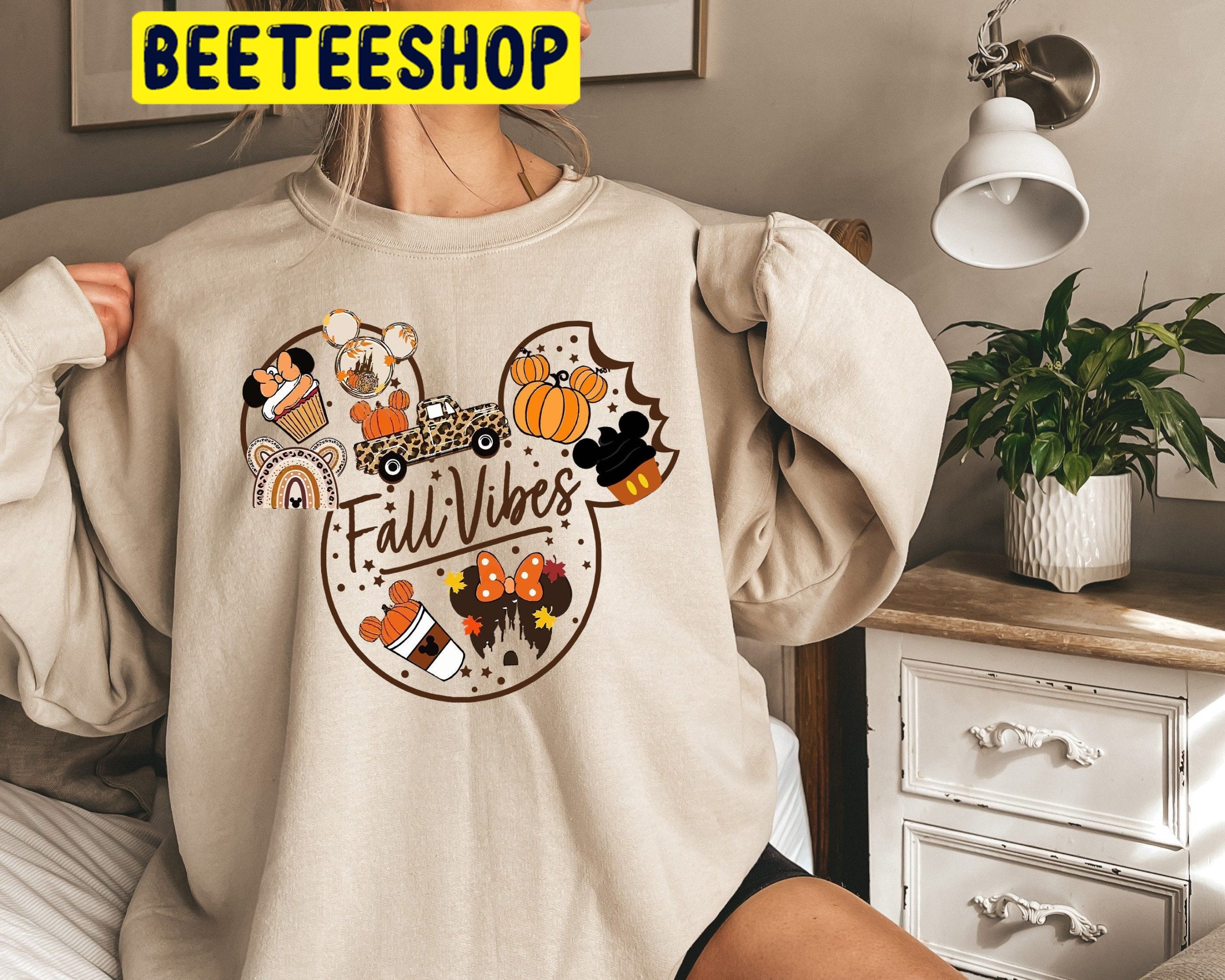 Cute Fall Disney Mickey Trending Unisex Shirt Cute Fall Disney Mickey Trending Unisex Shirt