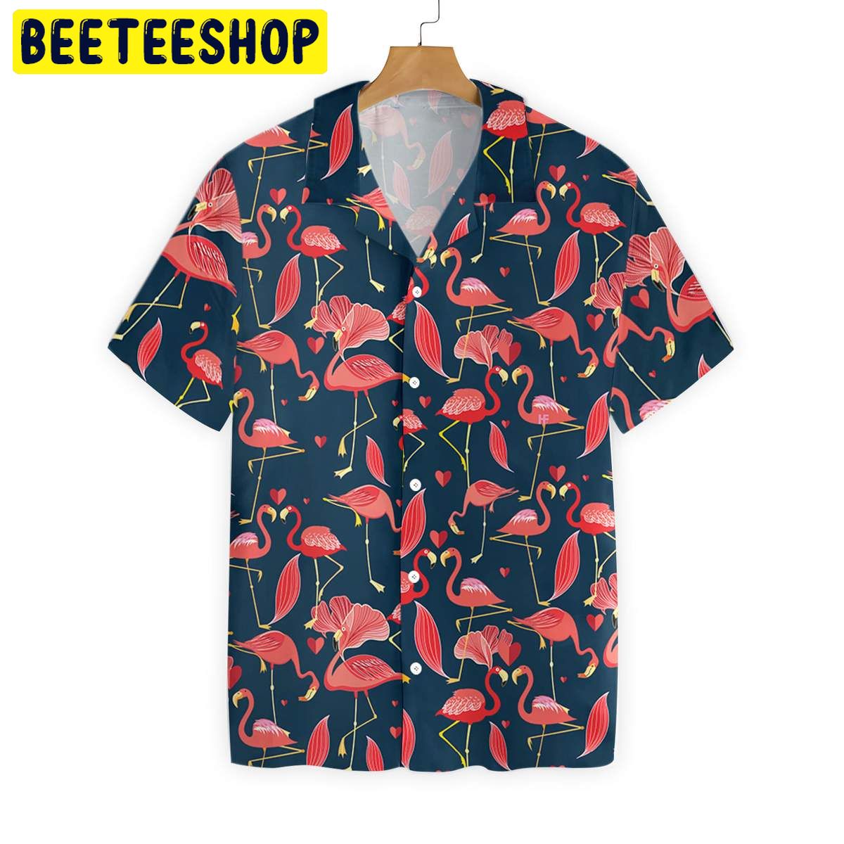 Cute Flamingo 3D All Over Printed Trending Hawaiian Shirt Cute Flamingo 3D All Over Printed Trending Hawaiian Shirt