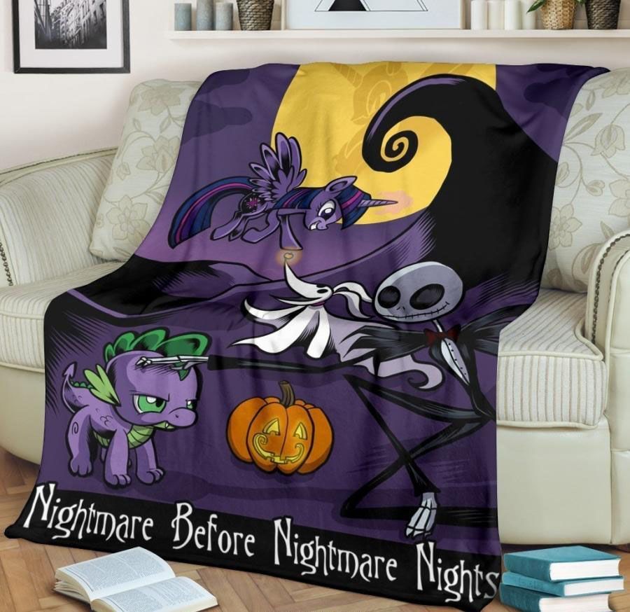 Cute Nightmare Before Christmas Creatures Best Seller Fleece Blanket Throw Blanket Cute Nightmare Before Christmas Creatures Best Seller Fleece Blanket Throw Blanket