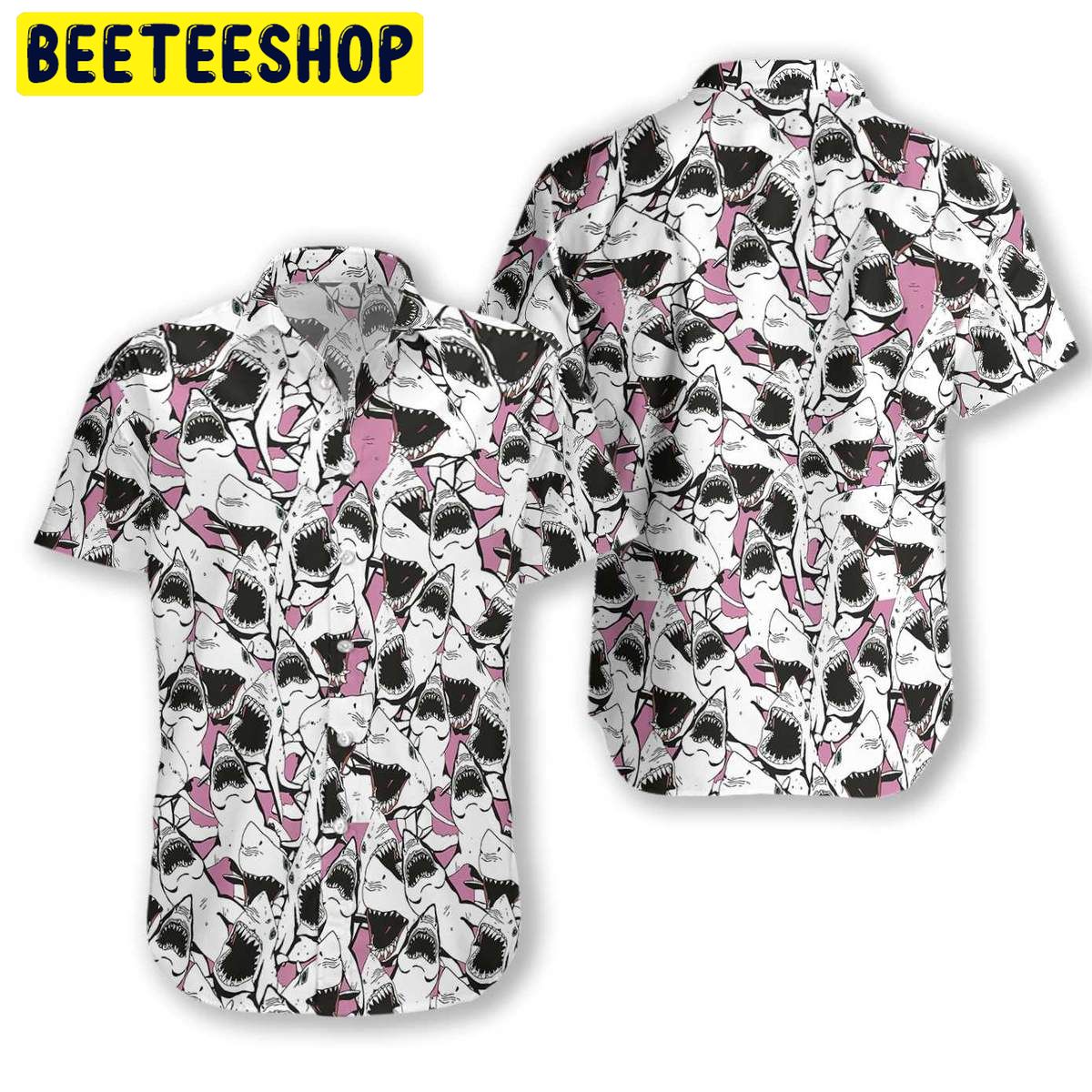 Cute Shark Trending Hawaiian Shirt Cute Shark Trending Hawaiian Shirt