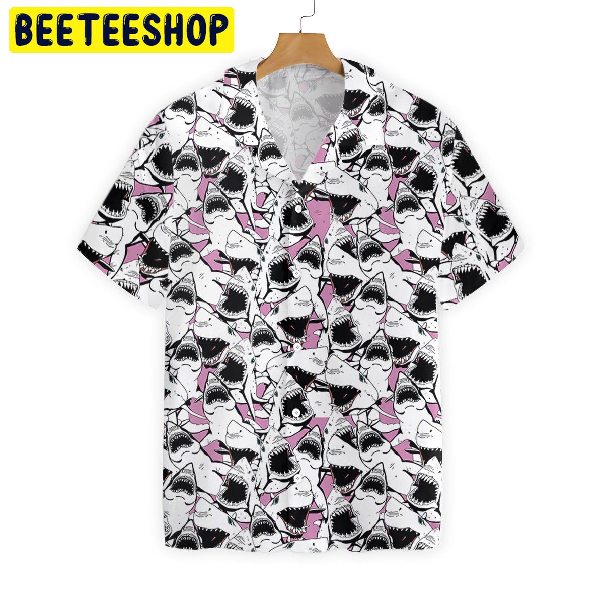 Cute Shark Trending Hawaiian Shirt Cute Shark Trending Hawaiian Shirt