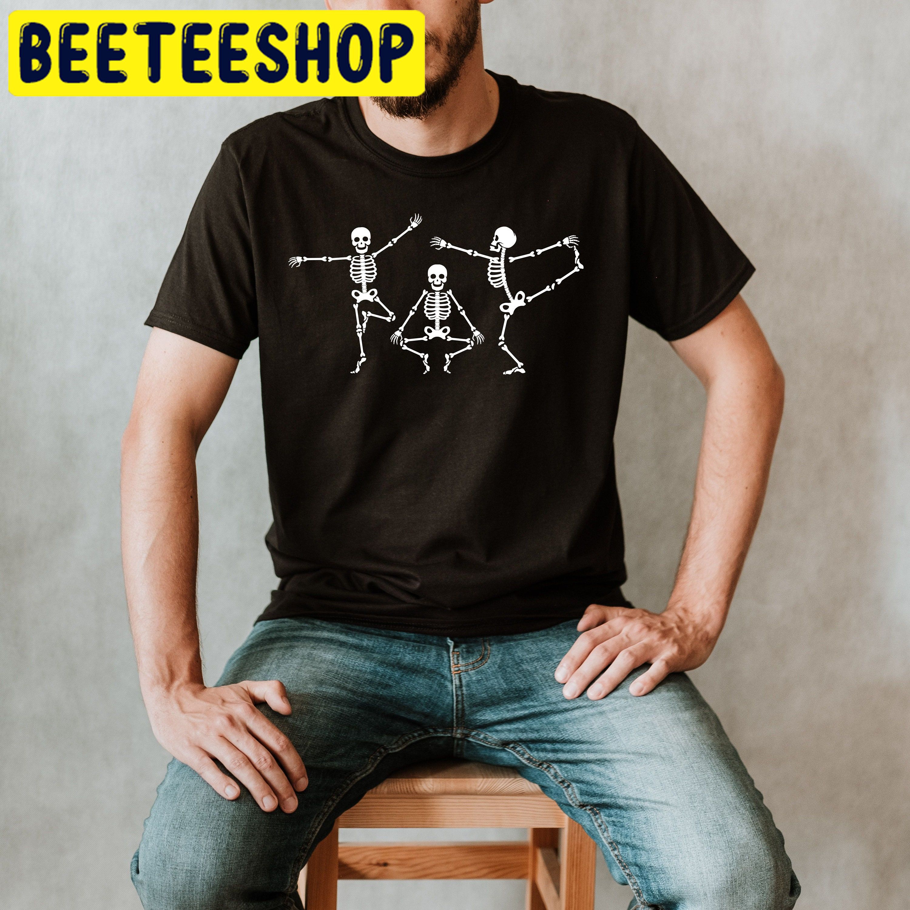 Cute Skeleton Yoga Halloween Trending Unisex Shirt Cute Skeleton Yoga Halloween Trending Unisex Shirt