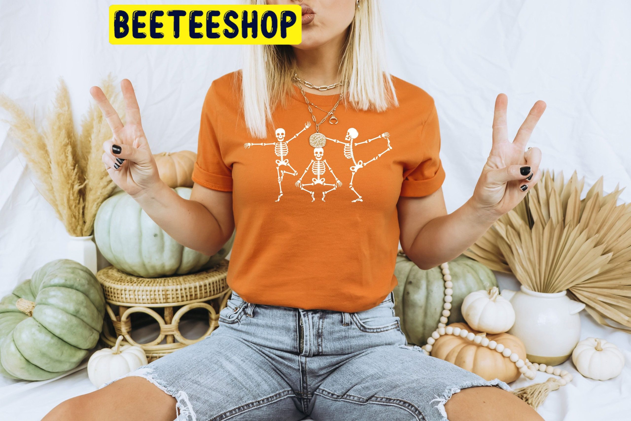 Cute Skeleton Yoga Halloween Trending Unisex Shirt Cute Skeleton Yoga Halloween Trending Unisex Shirt