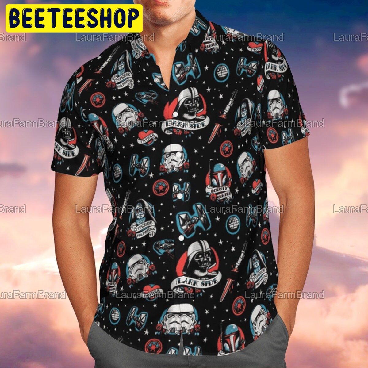 Cute Star Wars Trending Hawaiian Shirt Cute Star Wars Trending Hawaiian Shirt