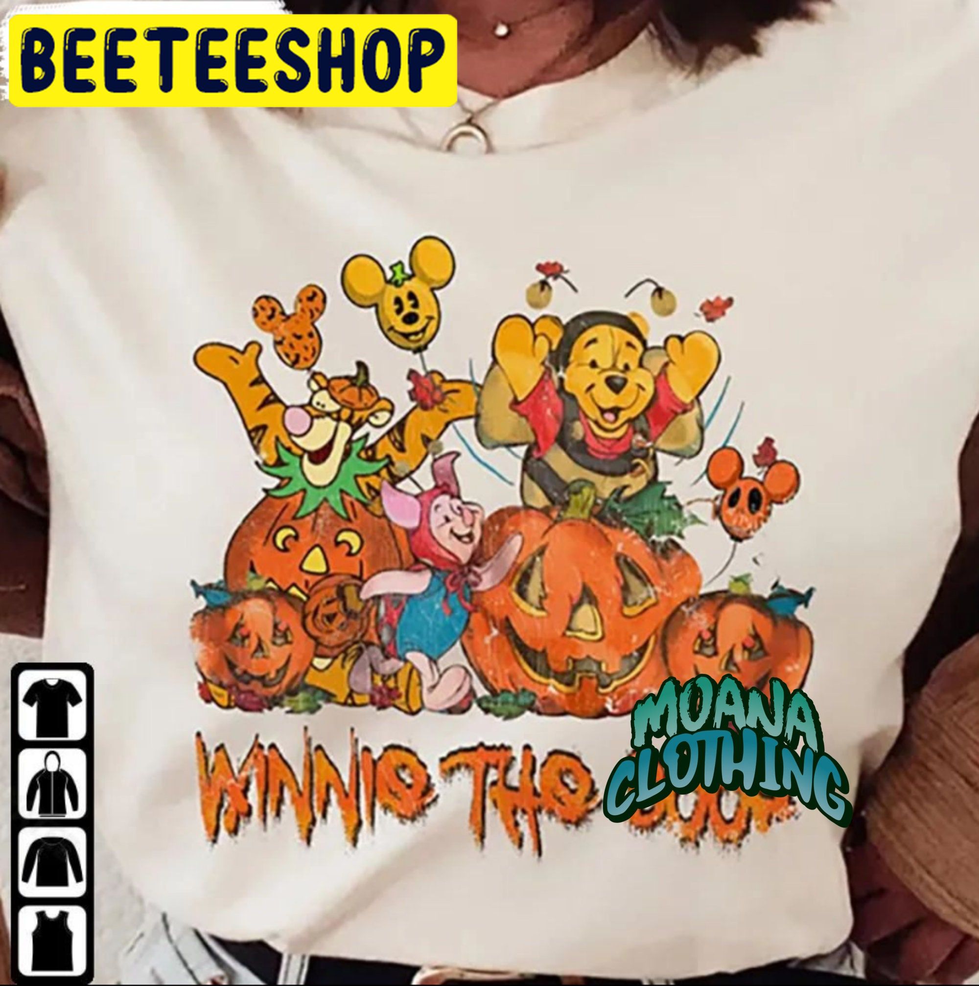 Cute Style Winnie The Pooh Halloween Trending Unisex Shirt Cute Style Winnie The Pooh Halloween Trending Unisex Shirt