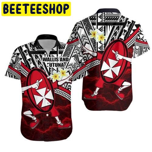 Dab Trend Style Rugby Hawaiian Shirt Dab Trend Style Rugby Hawaiian Shirt