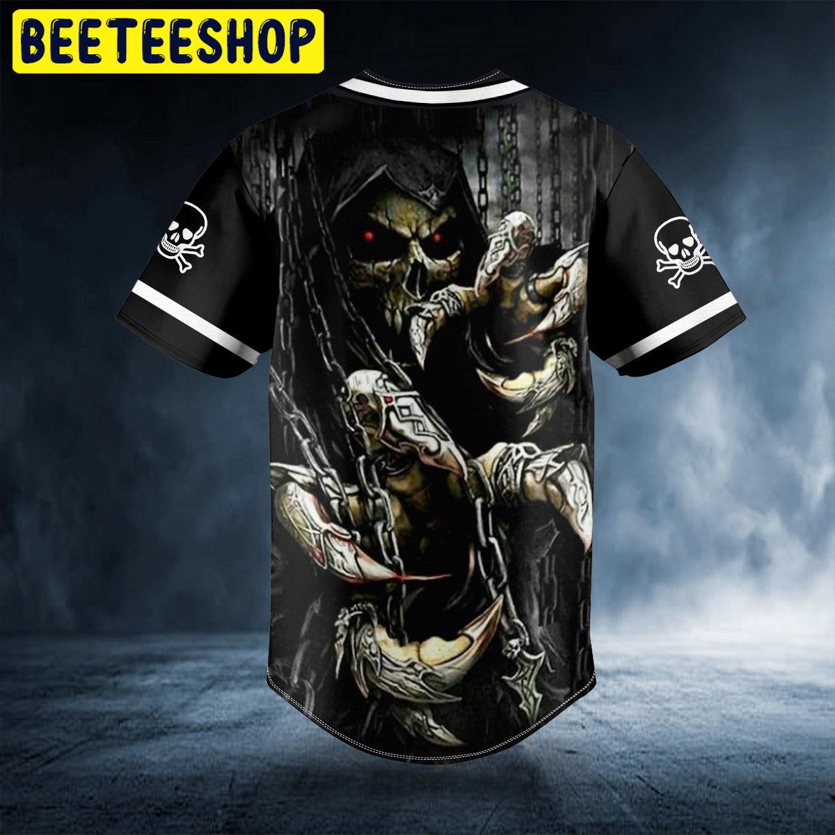 Dark Death Claws Skull Trending Baseball Jersey Dark Death Claws Skull Trending Baseball Jersey