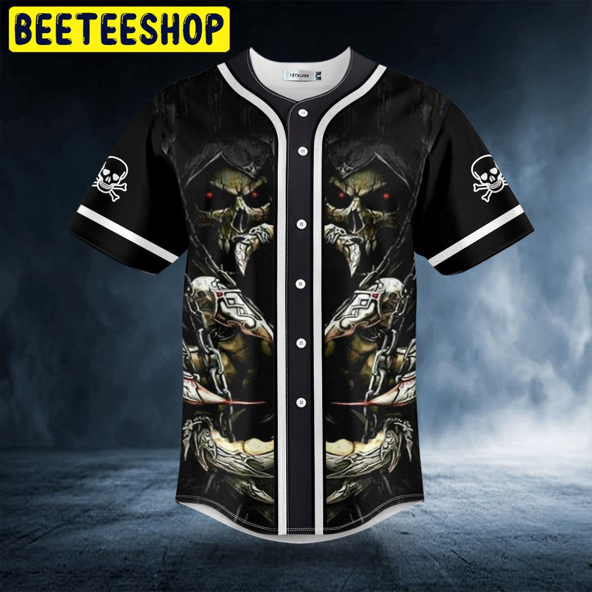 Dark Death Claws Skull Trending Baseball Jersey Dark Death Claws Skull Trending Baseball Jersey