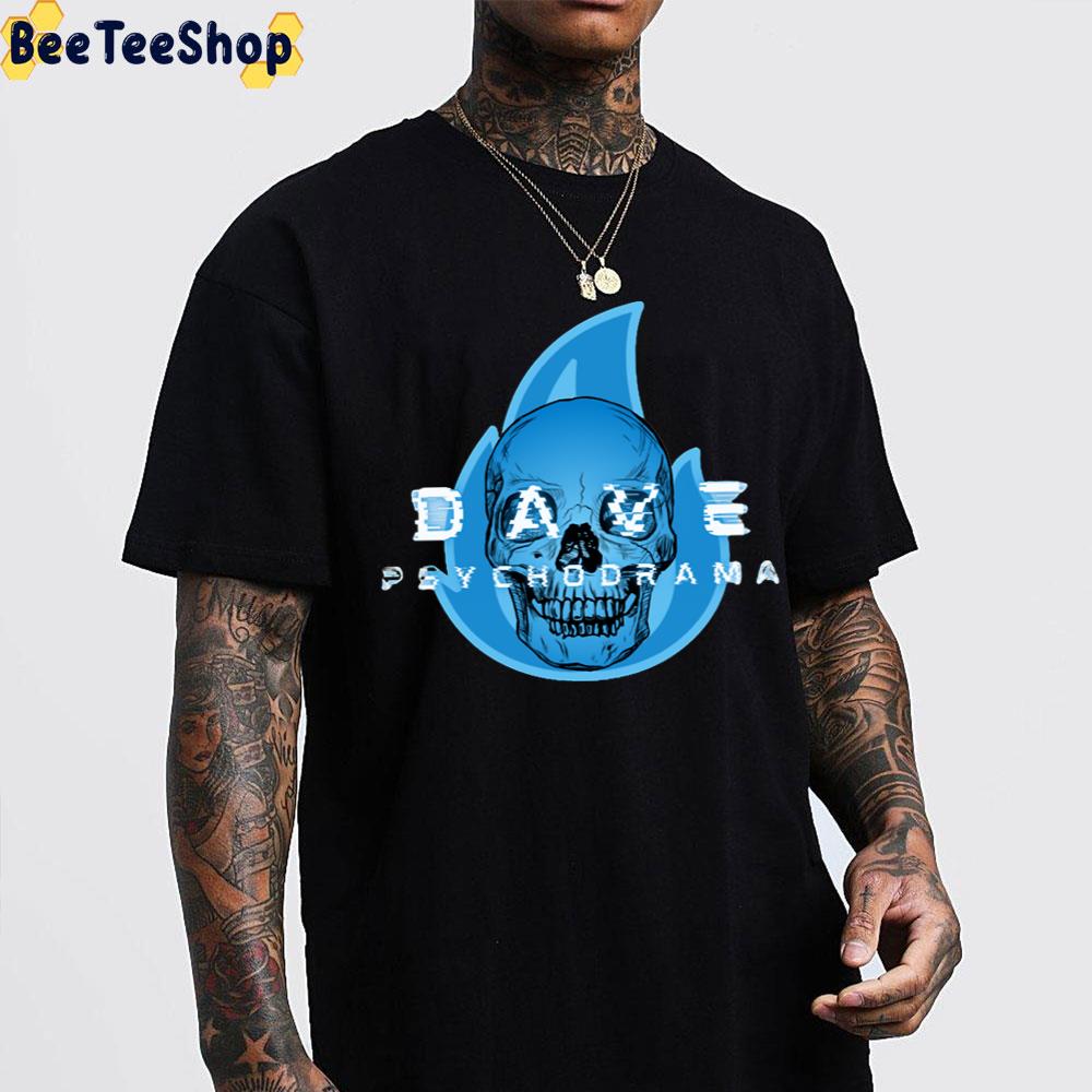 Dave Psychodrama Skull Fire Trending Unisex T-Shirt Dave Psychodrama Skull Fire Trending Unisex T-Shirt