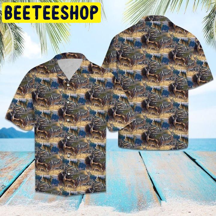 Deer Hunting Hawaiian Shirt Deer Hunting Hawaiian Shirt