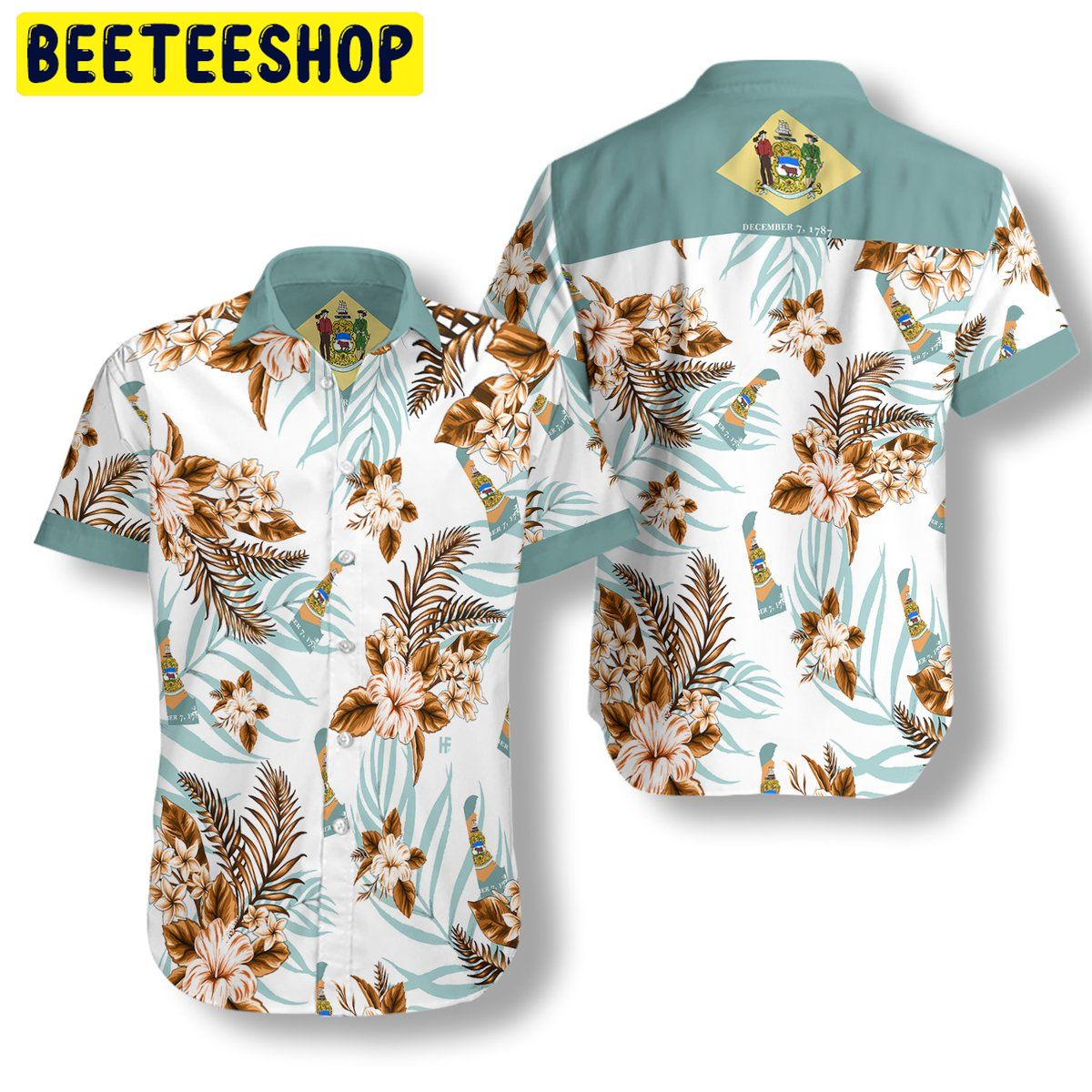 Delaware Proud Trending Hawaiian Shirt Delaware Proud Trending Hawaiian Shirt