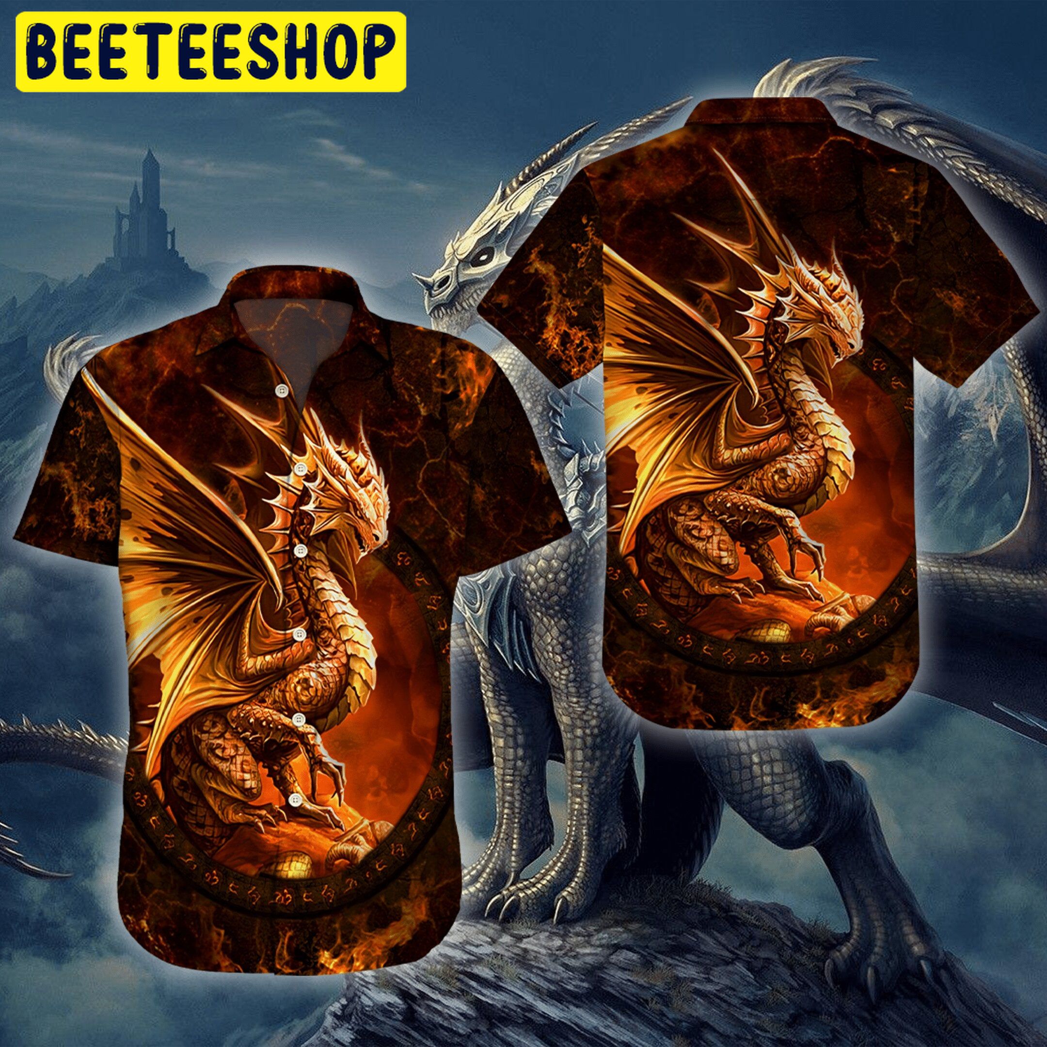 Design Age Of Dragons Trending Hawaiian Shirt Design Age Of Dragons Trending Hawaiian Shirt