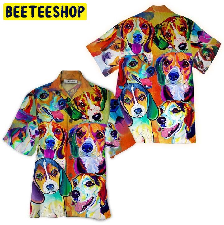 Design Beagle 3D All Over Printed Trending Hawaiian Shirt Design Beagle 3D All Over Printed Trending Hawaiian Shirt