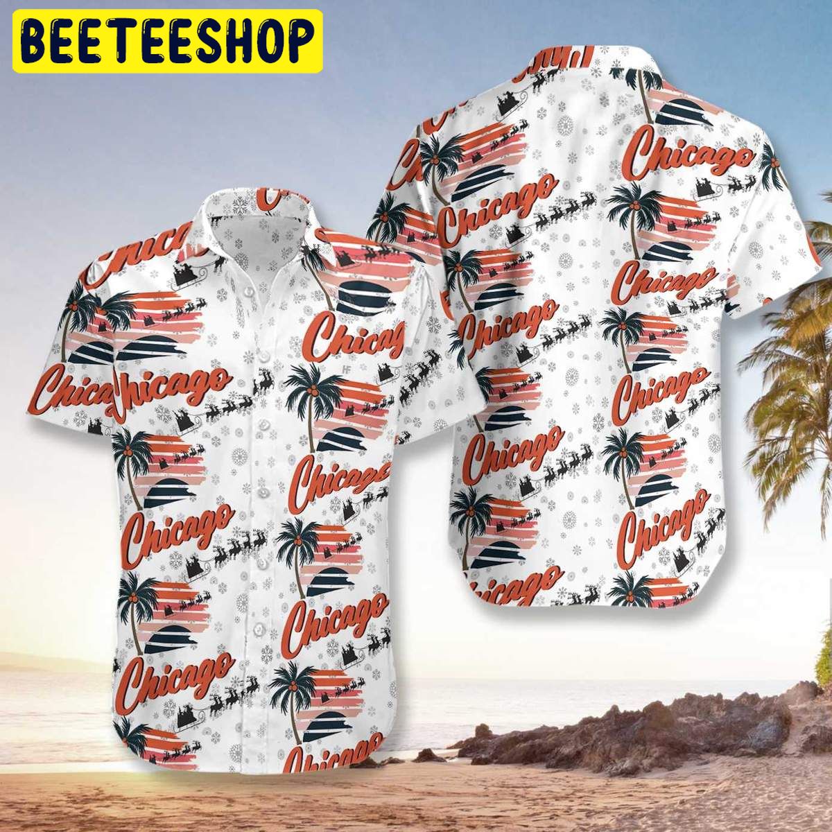 Design Chicago Winter Trending Hawaiian Shirt Design Chicago Winter Trending Hawaiian Shirt