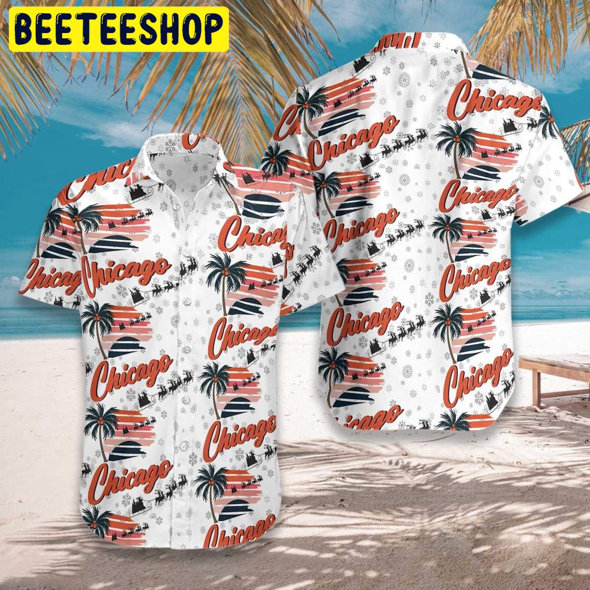 Design Chicago Winter Trending Hawaiian Shirt Design Chicago Winter Trending Hawaiian Shirt